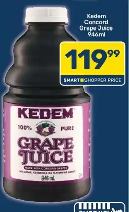 Pick n Pay Kedem Concord Grape Juice offer