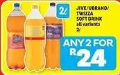 Usave Twizza - soft drink offer