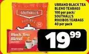 Usave Black tea blend teabags offer