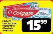 Usave Colgate - triple action toothpaste offer