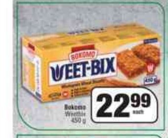Spar Bokomo Weet-Bix 450g offer