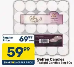 Pick n Pay Geffen Candles Tealight Candles Bag 50s offer