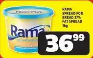 Usave Rama - spread for bread 37% fat spread offer