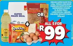 Usave Spekko - super maize meal, macaroni/spaghetti offer