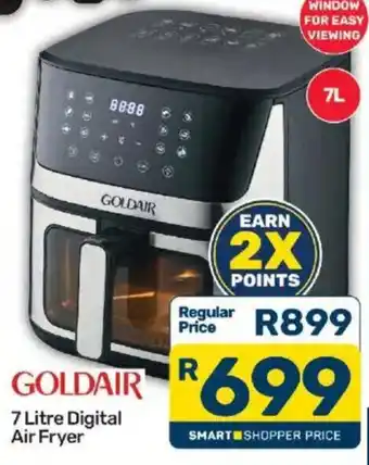 GOLDAIR 7 Litre Digital Air Fryer