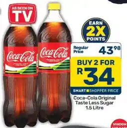 Pick n Pay Coca-Cola Original Taste Less Sugar offer