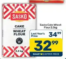 Pick n Pay Sasko Cake Wheat Flour offer