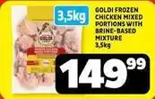 Usave Goldi - frozen chicken mixed portions with brine-based mixture offer