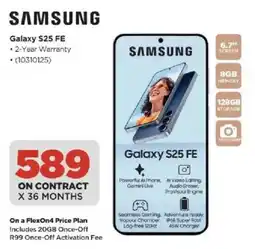 HiFi Corp SAMSUNG Galaxy S25 FE offer