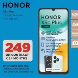 HiFi Corp HONOR X5c Plus offer