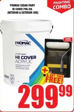 Boxer Build Promac Cedar Paint Hi Cover Acrylic offer