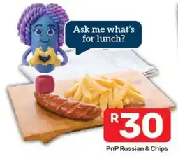 Pick n Pay PnP Russian & Chips offer
