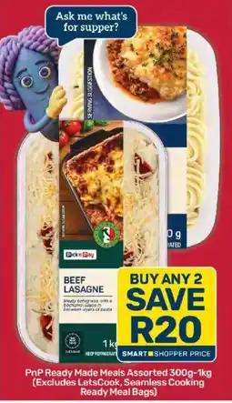 Pick n Pay Pick n Pay Beef Lasagne Assorted offer