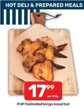 Pick n Pay PnP Marinated Wings Assorted offer