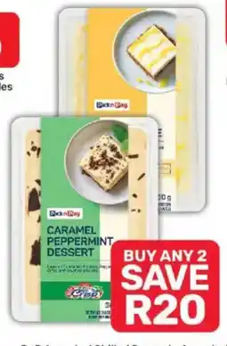 Pick n Pay Caramel Peppermint Dessert offer