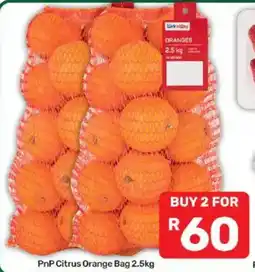 Pick n Pay PnP Citrus Orange offer