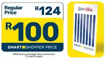 Pick n Pay SMART SHOPPER offer