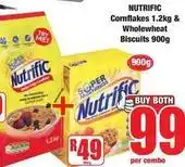 Boxer Nutrific - cornflakes & wholewheat biscuits offer