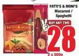 Boxer Macaroni / spaghetti offer
