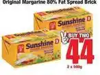 Boxer Original margarine 80% fat spread brick offer