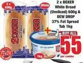 Boxer Boxer - white bread & fat spread tub offer