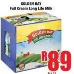 Boxer Golden ray - full cream long life milk offer