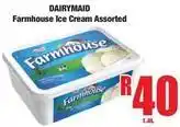 Boxer Dairymaid - farmhouse ice cream offer