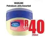 Boxer Vaseline - petroleum jelly offer
