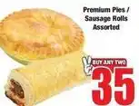 Boxer Premium pies / sausage rolls offer