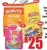 Boxer Morvite - original flavour instant porridge or golden oat flakes or rainbow hoops offer