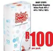 Boxer Disposable nappies offer
