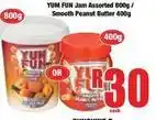 Boxer Jam assorted / smooth peanut butter offer