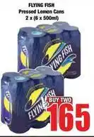 Boxer Flying fish - pressed lemon cans offer