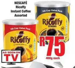 Boxer Nescafé - ricofly instant coffee offer