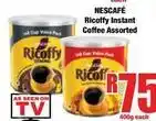 Boxer Ricoffy - instant coffee assorted offer