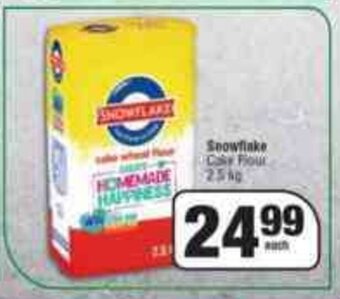 Snowflake Cake Flour 2.5kg