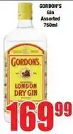 Boxer Gordon's - gin offer