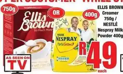 Boxer Nestlé - creamer 750g / milk powder 400g offer