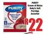 Boxer Purity - cream of maize baby's soft porridge offer