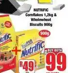 Boxer Nutrific - comflakes & wholewheat biscuits offer