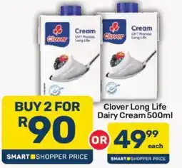 Pick n Pay Clover Long Life Dairy Cream offer