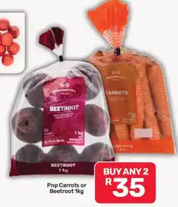 Pick n Pay Pnp Carrots or Beetroot offer