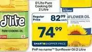 Pick n Pay Hypermarket D'lite - pure cooking oil offer