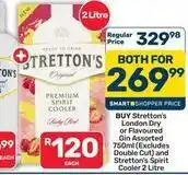 Pick n Pay Hypermarket Stretton's - london dry or flavoured gin assorted offer