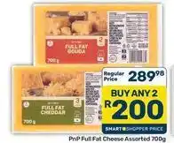 Pick n Pay Hypermarket Full fat cheese assorted offer