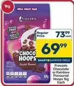 Pick n Pay Hypermarket Rainbow - froozels chocolate or flavoured hoops offer