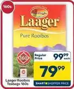 Pick n Pay Hypermarket Laager - rooibos teabags offer
