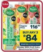 Pick n Pay Hypermarket Rhodes - 100% fruit juice blend assorted offer