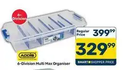 Pick n Pay Hypermarket Addis - 6-division multi max organiser offer