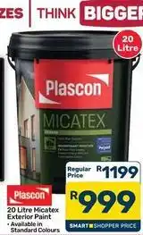 Pick n Pay Hypermarket Micatex exterior paint offer